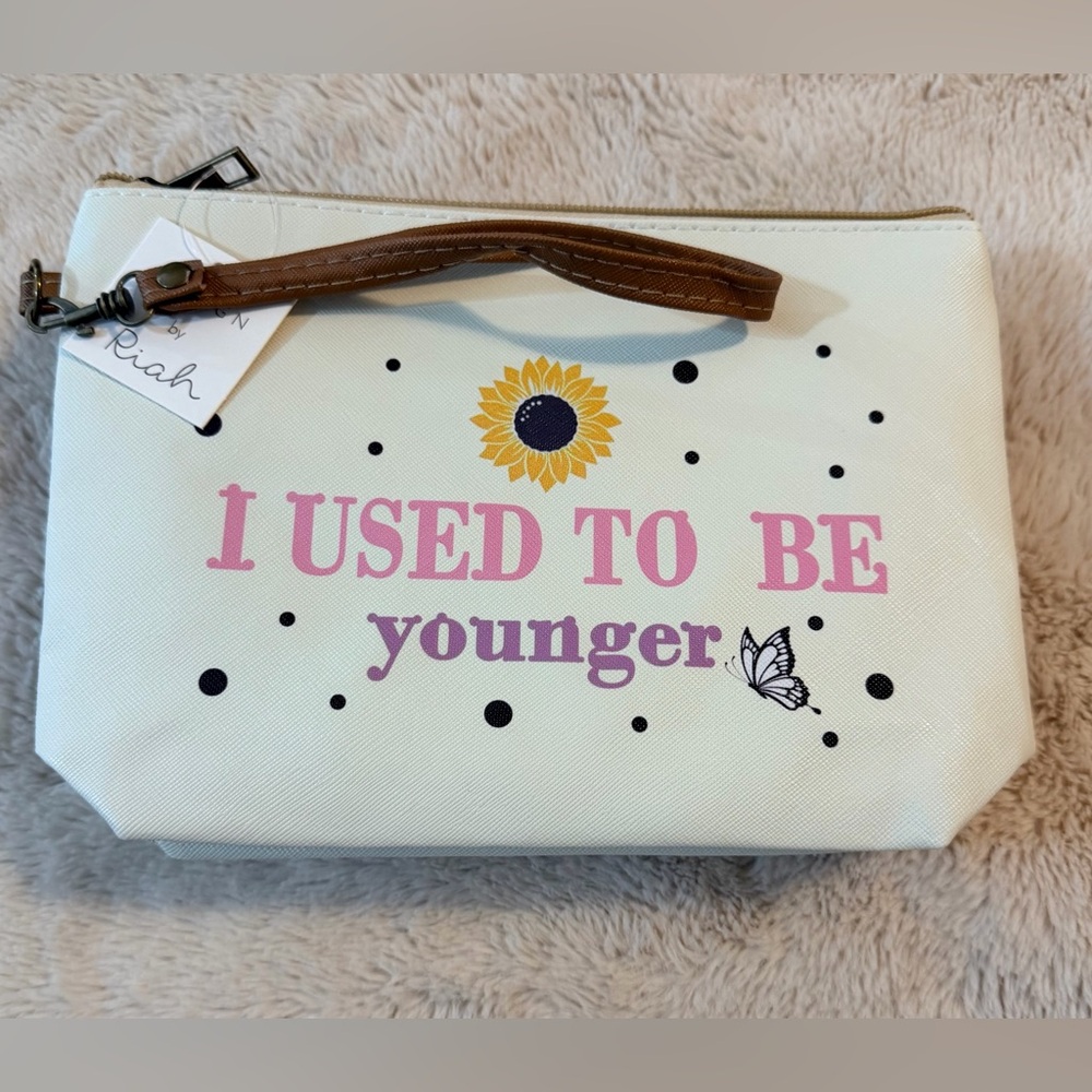 Wristlet Bag by Riah - I Used To Be Younger - Picture 2 of 5